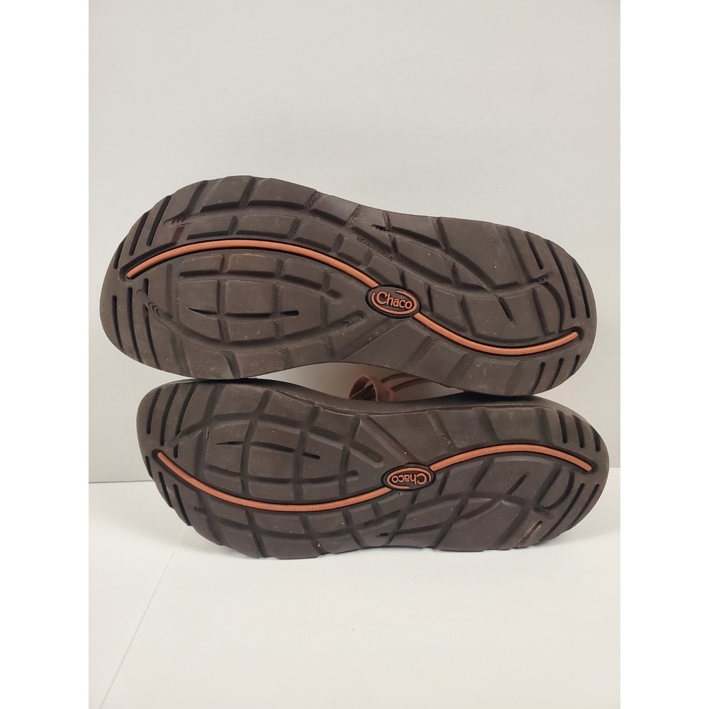 Chaco Z Cloud Sandals Womens 10 Orange Strappy Waterproof X2 Sport Hiking - Picture 7 of 10